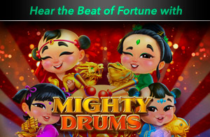 New Pokie Mighty Drums